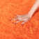 Shag Rug for Living Room, Soft Orange Area Rug, Non-Slip Carpet for Bedroom Nursery Kids Play Room Dorm Office