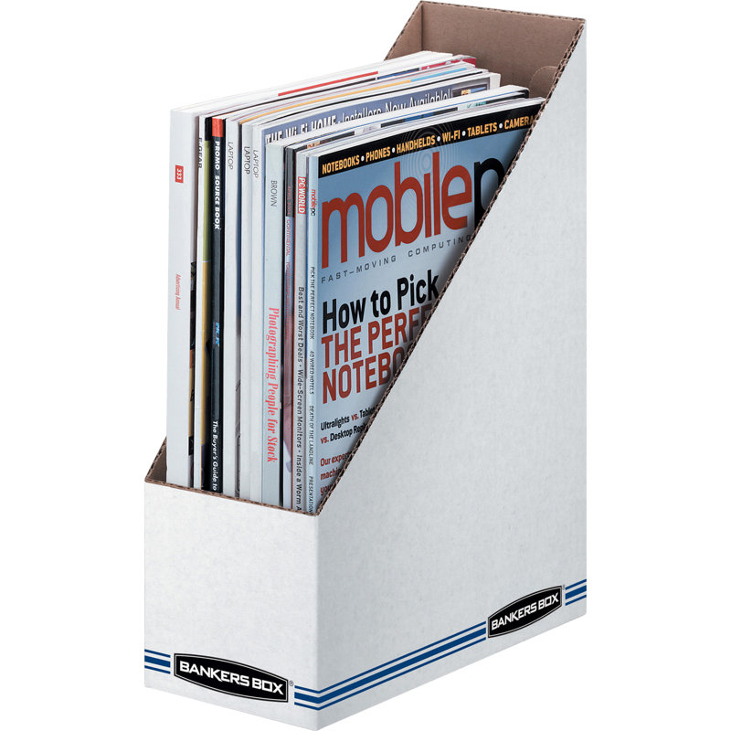 Fiberboard Magazine Holder