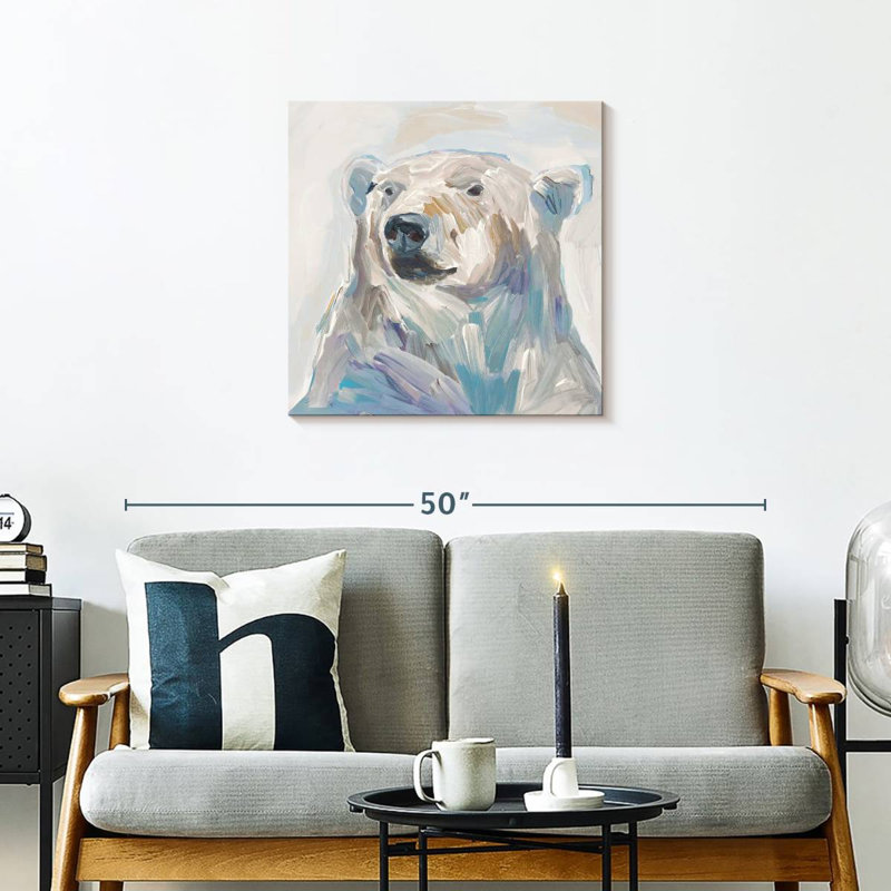 Crowle Arctic Bear, 24" H x 24" W