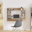 Wall-Mounted Desk 105X48x75 Cm Engineered Wood-1691769304