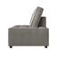 Fauteuil d'appoint carré touffeté en lin Lancy-1688445772