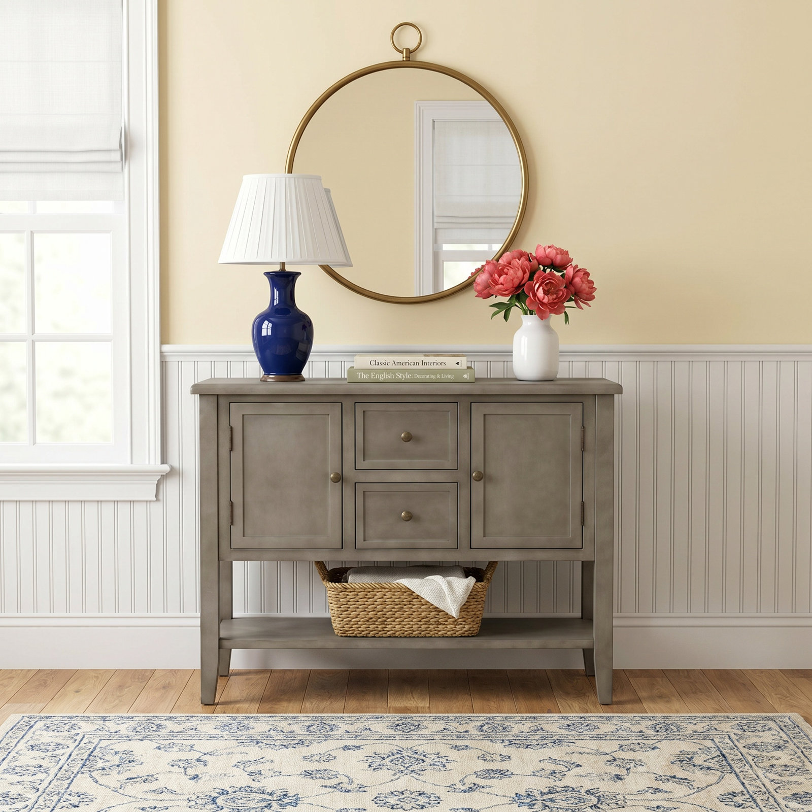 Storage Cabinet, Gray