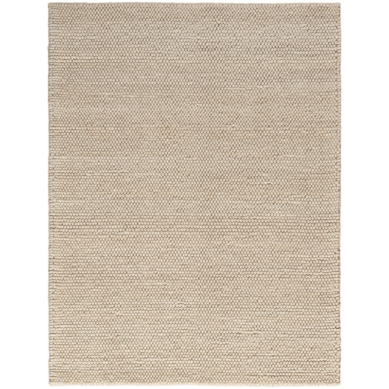 DKNY Pure Knots 5'3" x 7'3" Beige Modern Indoor Rug, Rectangle 5'3" x 7'3", Beige