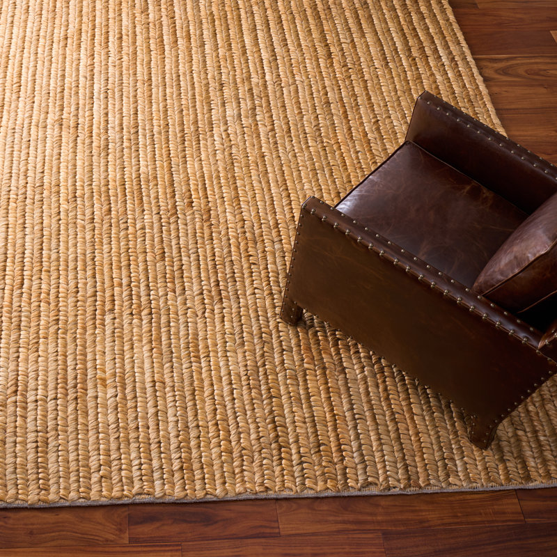 Ralph Lauren Bajada Jute, Cotton Solid Color Rug, Rectangle 9' x 12'