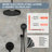 Shower Systems with 12"Rain Shower and High Pressure Handheld Spray, Celling Mount, Rough in-Valve-80550583