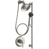 Devonshire® Pressure Balanced Diverter Slide Bar Shower Head Complete Shower System