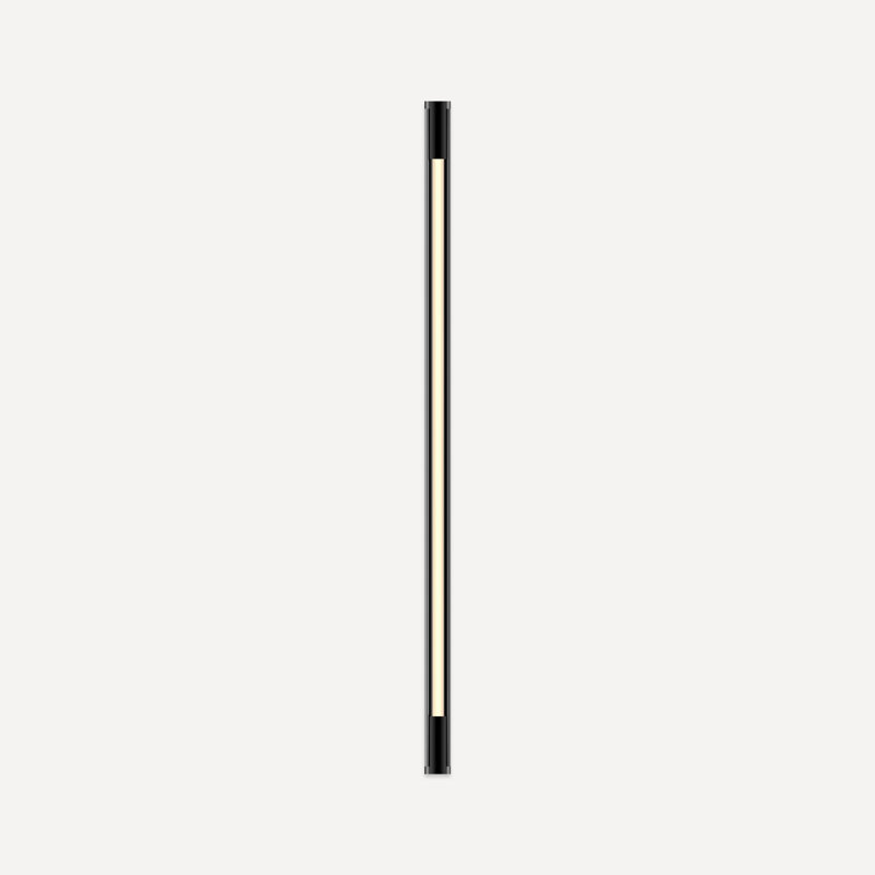 Tenor 36" LED Vanity Light, Matte Black, Fluted