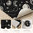 Moon Phase Non-Slip Washable Kitchen Mats