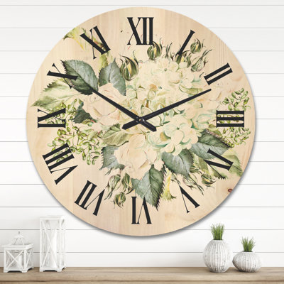 Solid Wood Wall Clock