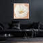 «Serene Peony Terracotta» par Julia Purinton, art mural en verre acrylique-431706818