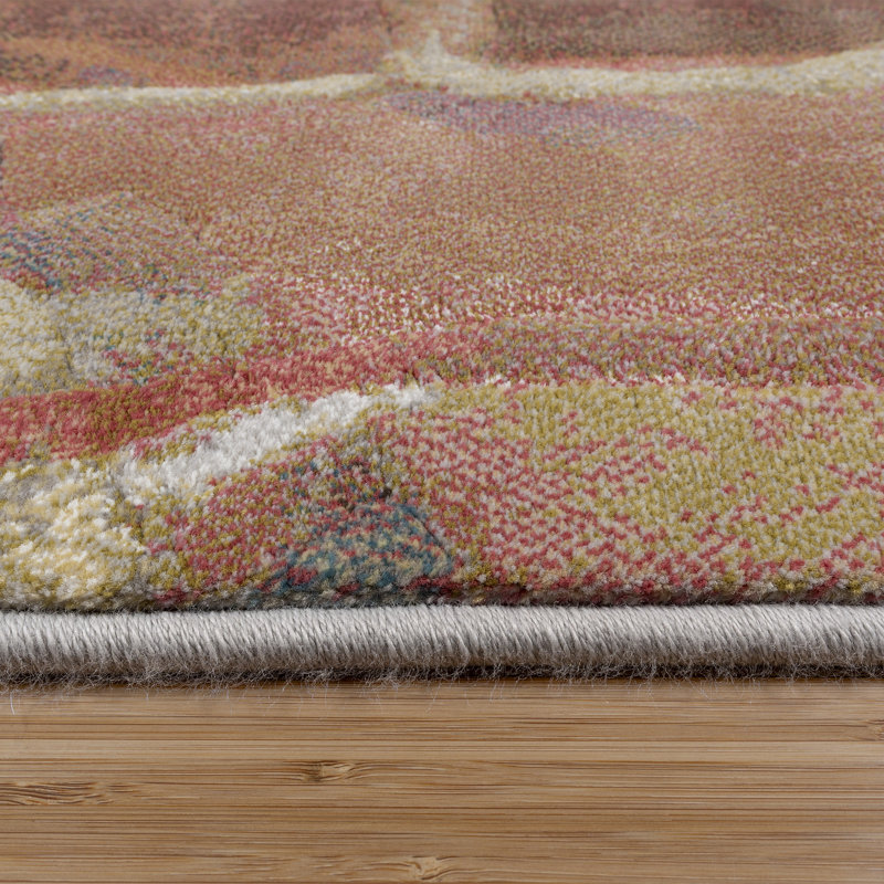 Tapis en polypropylène brun rouille Colbyn Pollock