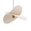 Sivia 1 - Light Natural Unique/Statement Pendant