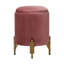 Solid Wood Accent Stool-2084403362
