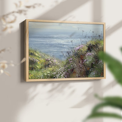 Paysages rétro-DLVI-reproduction encadrée