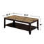 Ensemble de 3 tables basses à plateau en faux marbre