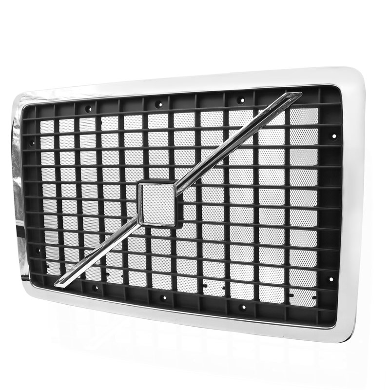 Grille avant chromée compatible avec les semi-remorques de la série VNL de la collection VNL pour la période de construction de 2004 à 2017