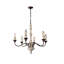 Lustre campagnard rétro 6 lumières Tolar Farmhouse 