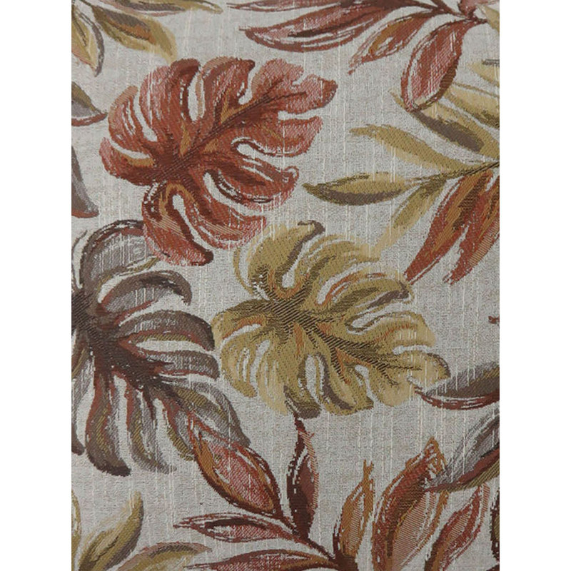 Housse et insert de coussin carré Sabine, Rouge, H 18 po x l 18 po