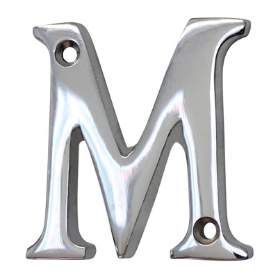 2'' H Brass House Letter