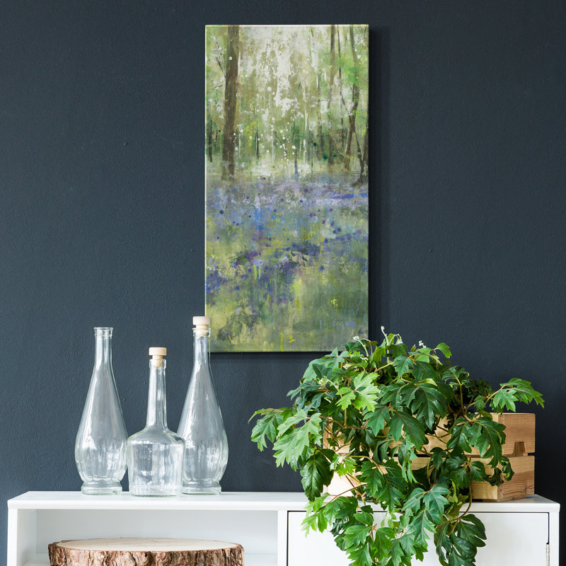 Lavande Hill II - impression sur toile tendue, H 24 po x l 12 po x P 1 po