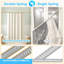 Straight Tension Shower Curtain Rod