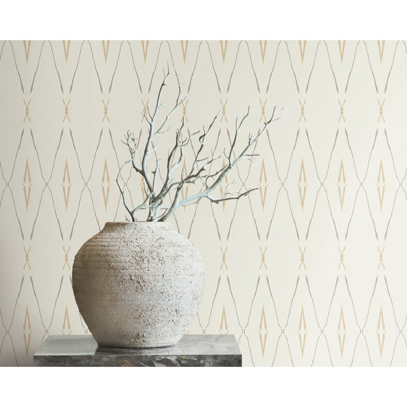 Artifact Silhouettes Geometric Wallpaper Double Roll, Desert