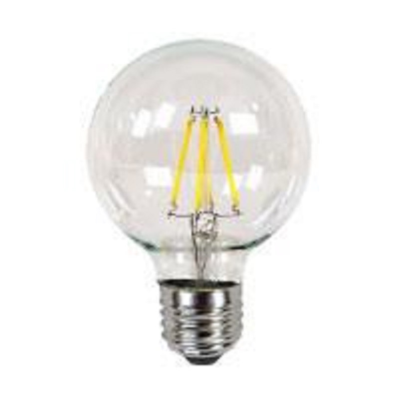 Clear LED Globe Bulbs, Dimmable (Cool White, 4W)