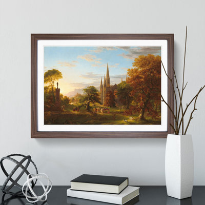 The Return by Thomas Cole - Framed Print