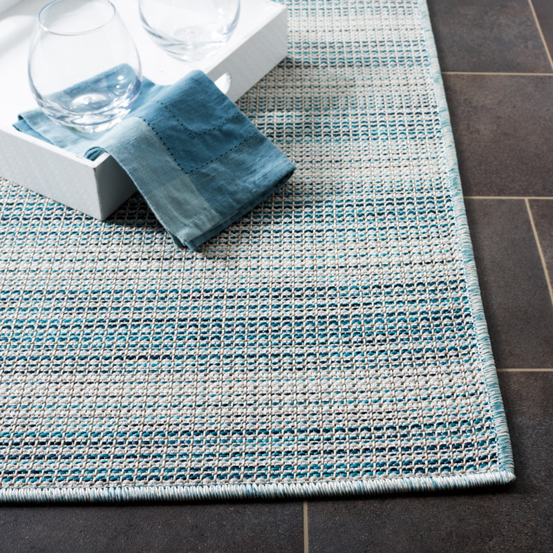 Jenna-Louise Performance Indoor/Outdoor Area Rug, Rectangle 8' x 10'