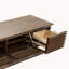  Console multimédia avec porte en verre rabattable et tiroirs-905030934-896645802