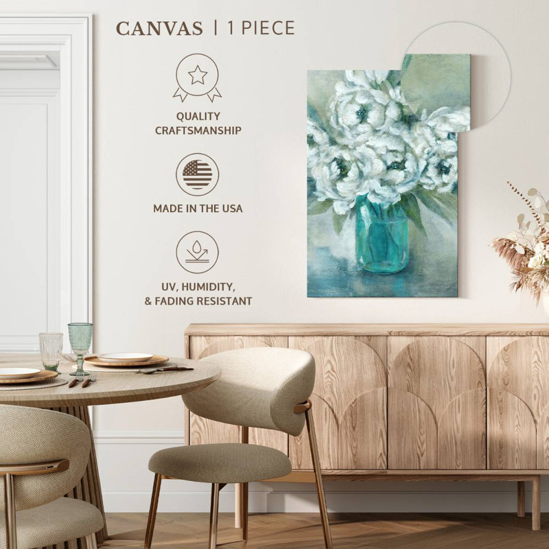 Harnek Pure Peonies, 24" H x 16" W