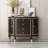 Dark Walnut Solid Wood Half-circle Console Table-1467593724-1467593725