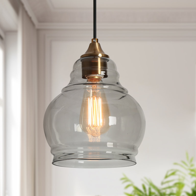 Luminaire suspendu simple à 1 lumière Ahlanni