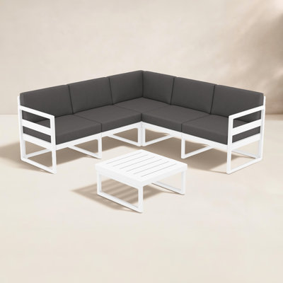 Lane 5 - Person Modular Patio Conversation Set with Cushions
