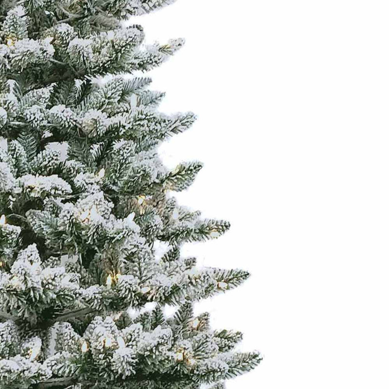 90' H Lighted Artificial Pine Christmas Tree