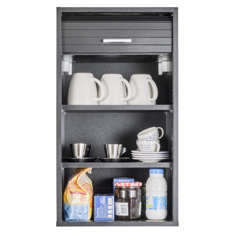 Atakan 72cm Kitchen Pantry, Black