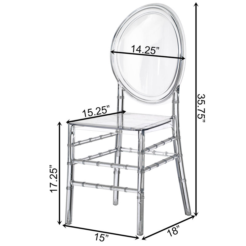 Chaise d'appoint Haldeman King Louis