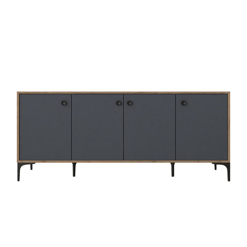 Nafiye Console, Oak/Anthracite