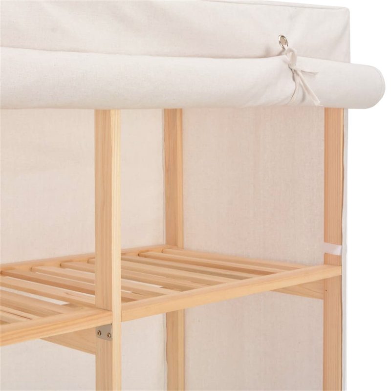 Gunther Solid Wood Wardrobe