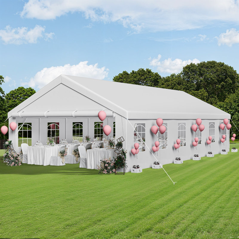20ft x 40ft Premium Wedding Party Tent with White Roof