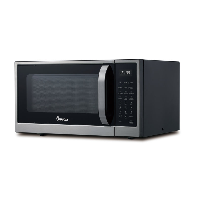 Impecca Pi.  Four à micro-ondes 4 en 1, friture à l'air, convection, rôti - acier inoxydable