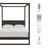 Alva Queen Wood Canopy Platform Bed-110689409-110689410