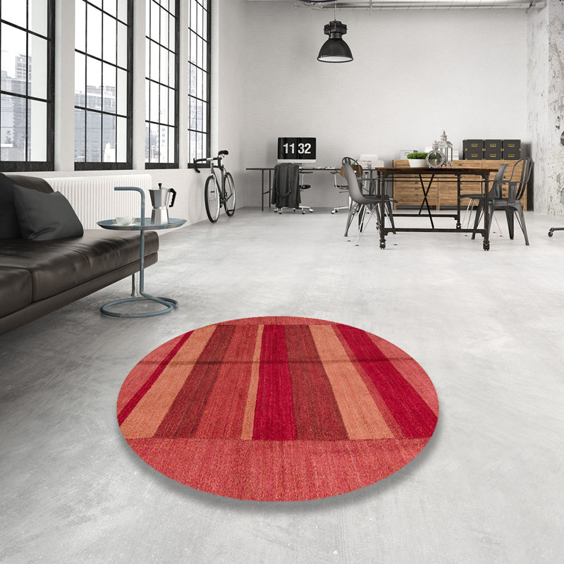 Tapis abstrait et moderne 5201, Rond 6 pi