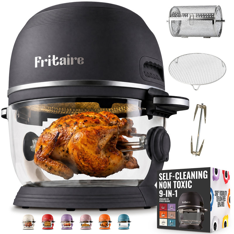 Non-Toxic Air Fryer, Midnight Black