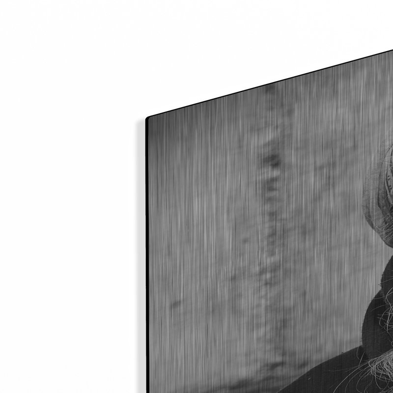 "Népal Saddhu II" par Nina Paponcek, H 36 po x l 24 po