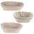 1Pcs Oval Leavened Bread Proofing Basket Prep Bowl, Handmade Rattan Basket with Liner, Suitable for Home Artisan Sourdough Bread Baking Kit-523093615