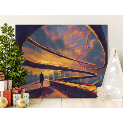 1 Piece Wrapped Canvas Wall Art Set