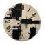 Horloge murale en bois massif Aneira-709319893