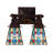 Zinc Alloy Armed Sconce