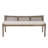 Donner Cane Back Cushioned Bench-1569490981